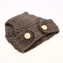 Newborn Baby Girls Boys Crochet Knit Costume Photography Props Outfits Deer