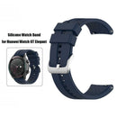 Sports Silicone Watch Band for Huawei Watch GT Elegant 42mm (Dark Blue) A