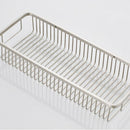 30Cm Wall Mounted Single Tier Bathroom Shelf Shampoo Shelves Basket Storage