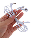 Electrode Lead WiresJack Dc Head 3.5Mm Snap Replacement Tens Unit Cables 2-wayME