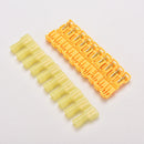 10 New Electrical Cable Connectors Quick Splice Lock Wire Terminals Crimp Yel B+