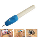 1x Mini Electric Engraving Carve Pen Carving Brush For Handcraft Tool 15CM  Long