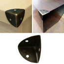 1PCS Metal Box Corner Protectors Edge Guard Protector 26x26x26mm Bronze Ton C0V6