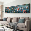 5D DIY Full Round Drill Diamond Painting Spring Branch Bird Cross Stitch