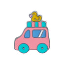 Cartoon Brooches Enamel Badge Shirt Coat Jacket Lapel Pins Gifts (Car)