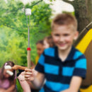 4x Telescoping BBQ Marshmallow Roasting Sticks Smores Skewers Hot Dog Fo FLK