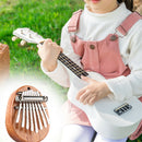 8 Keys Wood Mini Kalimba Thumb Piano Finger Musical Instrument Kids Gifts