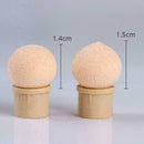 Reusable UV Gel Nail Art Painting Gradient Shading Pen Brush 6 Pcs Sponge H W6R8