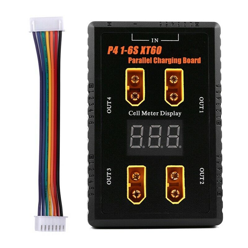 P4 1-6S Xt60 Parallel Charging Board D6E5