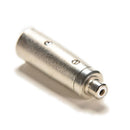 3P XLR Plug Male to RCA Female Jack Adapter Connector Microphone Amplifier LJAU