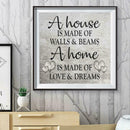 5D DIY Full Drill Diamond Painting Letter Embroidery Mosaic Craft Kit Decor