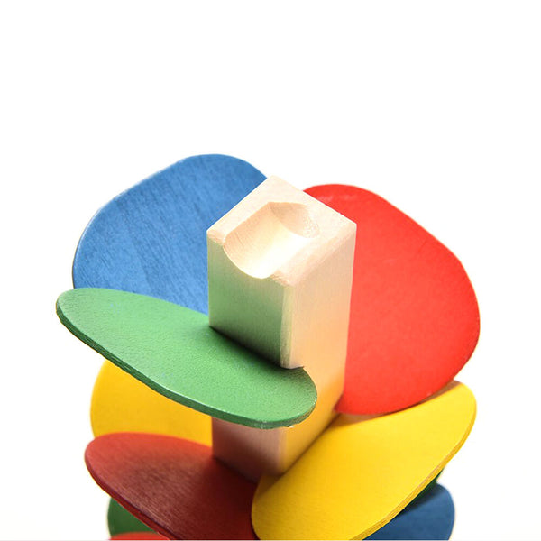 Tree Marble Ball Run Track Game Baby Kids Intelligence Educational Wooden Toys