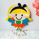 Cute Girl Cutting Dies Stencil DIY Scrapbooking Embossing Template Craft