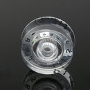 4Pcs Transparent Acrylic Speed Knob Volume Tone Control for Electric Guitar