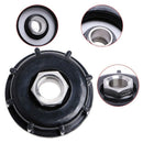 Gallon Ibc Tote Tank Drain Adapter Garden Hose 2 Inch Female To 1/2 Inch Fe