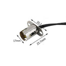 1Pc Universal Socket Adapter Holder With Wire Connector For Car LED Light Bulb