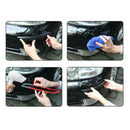 2Pcs Car Bumper Corner Door Guard Strip Anti Collision Crash Bar Scratch Pr