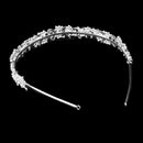 Wedding Bridal Bridemaid Flower&Leaves Diamante Headband Tiara Hair Jewelry