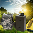 2L outdoor PVC water bottle sports travel canteen water bottle military camping