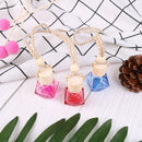 Car hanging empty glass bottles car perfume bottle pendant auto ornament JR