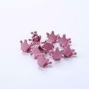 10pcs Crown Hair Clips Children Girls Claw Barrettes Mini Jaw Hairpin (09) A