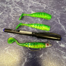 Soft Bait Fishing Lures Diy Lead Head Jig Fish Sea Bass Lure Fishing Tackle