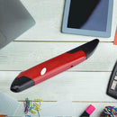 Wireless USB Optical Pen Mouse Adjustable 1600DPI 4 Keys Mice for PC (Red)