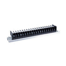 25mm DIN Rail 20 Position 660V 15A Barrier Screw Terminal Strip