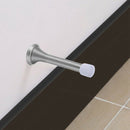 5 Pack 85 mm Spring Door Stop Metal Door Stoppers with Screws and Base Plat