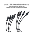 1 Set Solar Style Y Branch 1 to 4 Panel Cable Photovoltaic Connectors
