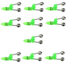 30 Pieces LED Light Bite Dual Alert Twin Alarm Bells  Fishing