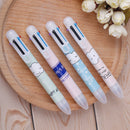 6in1 Ballpoint Pen Multicolor Press Ball Pen Office School Stationery Supplies U