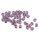50pcs Acrylic Six Sided Dice 12mm D6 Dice For D\u0026D DnD RPG Party
