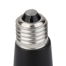E27 Reptile Heat Lamp Infrared Heater Light Bulb Dia.75mm 50W Black
