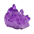 Top Natural Aura Angel Crystal Cluster Purple Titanium Quartz Healing Decor New