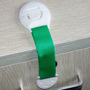 Baby Colorful Adjustable Safety Security Cabinet Locks Random  A