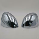 Pair Door Wing Mirror CHROME Back Casing Cover for BMW Mini Cooper 2001-2006