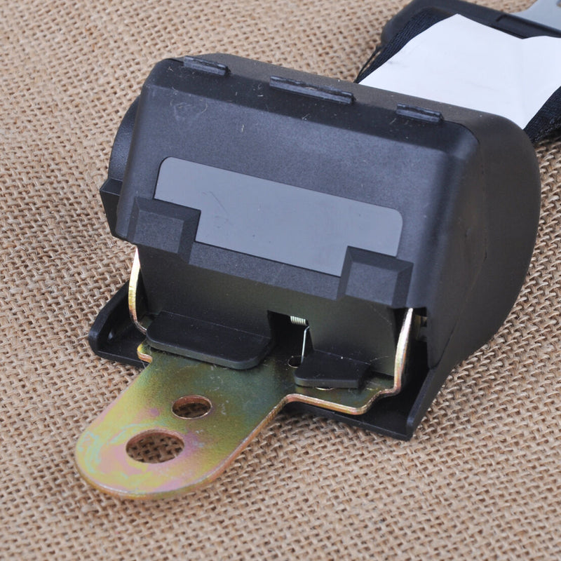 2 Point Retractable Seat Belt Safety Lap Strap Buckle Adjust Security Auto Car