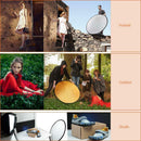 5 in 1 Collapsible Light Round Photography Reflector for Multi Photo (60cm)