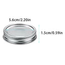 Tinplate Lid Plates or Screw Bands for  Split Seal Lid Cap 86mm
