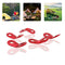 10Pcs Camping Tent Lock Cord Rope Fastener Guy Line Bent Runner Tensioner Alloy