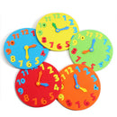 1 Piece Kids DIY Clock Learning Education Toys Jigsaw Puzzle Game for ChildrenAU