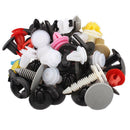 500Pcs/Bag Mixed Door Trim Pin Fastener Push Bumper Rivet Panel Retainer Clip