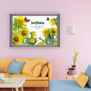 5D DIY Diamond Painting Kits Sunflower Full Round Drill Picture Handicraft