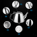 Metal Teapot Tea Pot Coffee Water
