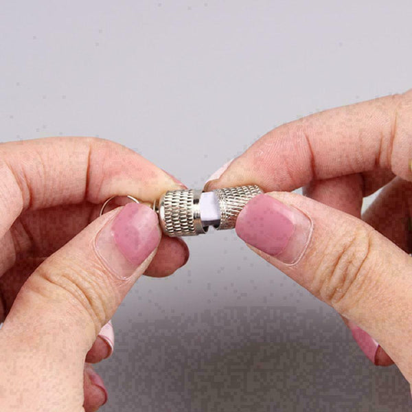 Pets Cat Dog ID Tag Tube Address Name Label Metal Pendant Collar Tags Avoid T7I2