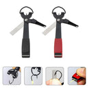 2x Knot Stainless Steel Fishing Line Nipper Cutter Clipper Fast Knot Tying Tool
