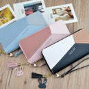 New Pu Women Wallet Best Design Big Capacity Fashion Wallet Female Girls Ca