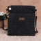 Leisure Hollow Out Women Wallet Shoulder Crossbody Bag (Black)