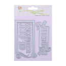 2pcs Hero Thinking Of You Cutting Dies Stencil Scrapbook Embossing DIY Card